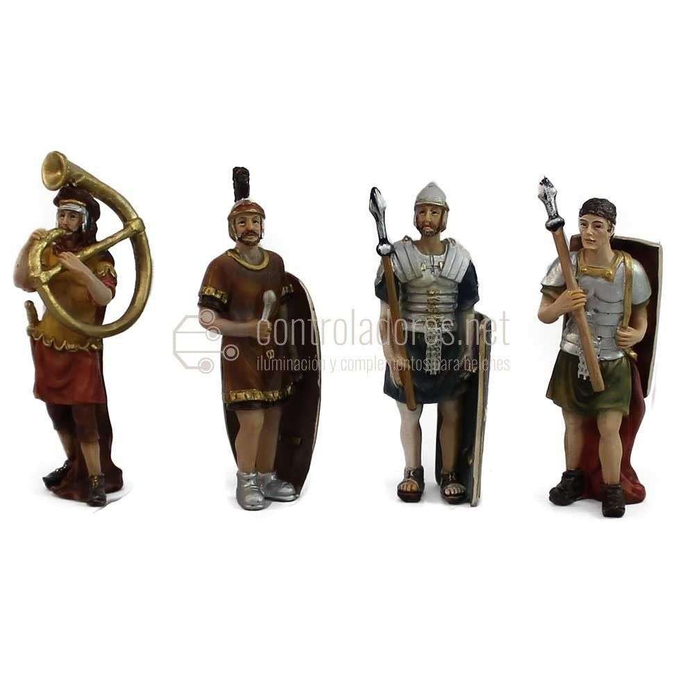 4 Soldados Romanos -Escolta Pilatos